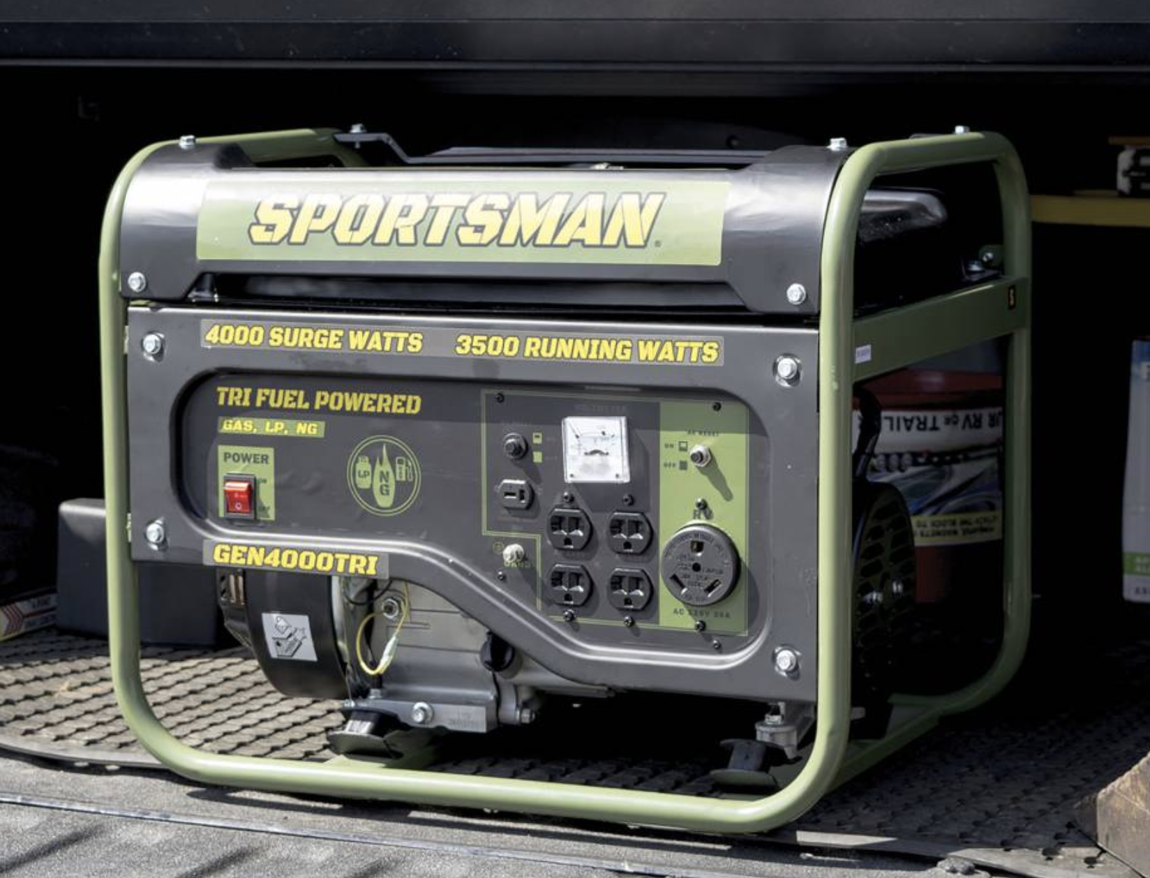 Sportsman 4000W Tri-Fuel Portable Gas Generator